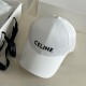 Classic CELINE Letter Embroidery Cotton Baseball Cap BQ0315