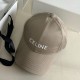 Classic CELINE Letter Embroidery Cotton Baseball Cap BQ0315