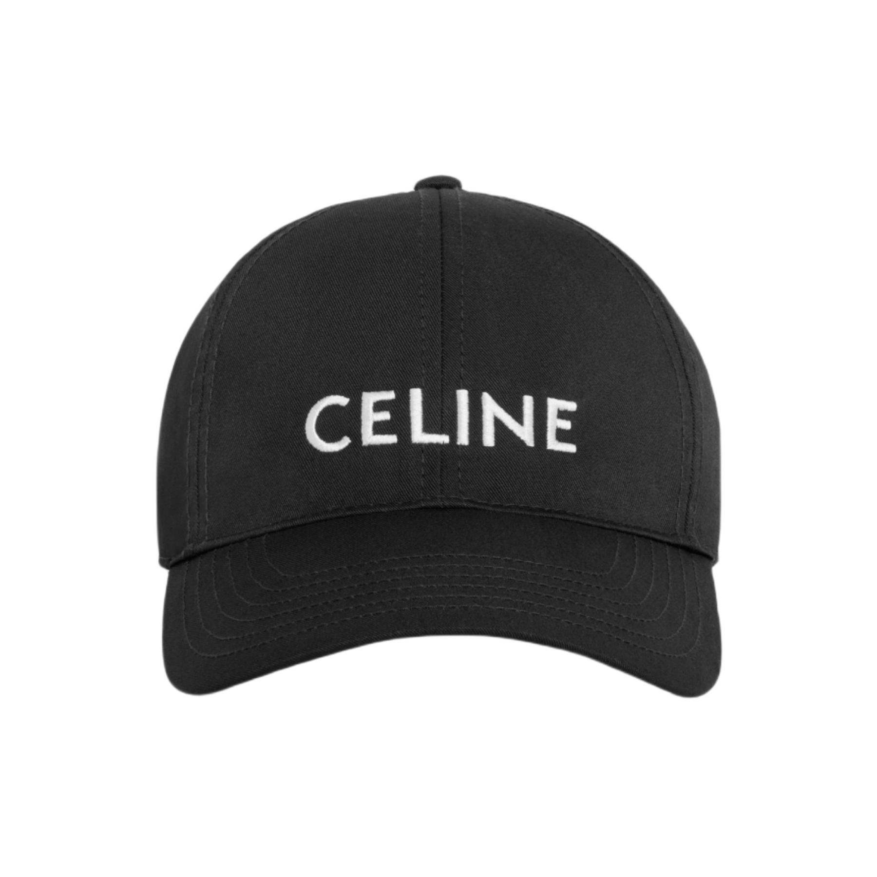 Classic CELINE Letter Embroidery Cotton Baseball Cap BQ0315