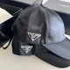 PRADA Side Metal Label Baseball Cap BQ2239