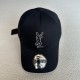 Yves Saint Laurent  Cotton YSL Embroidery  Baseball Cap BQ2369