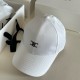 CELINE TRIOMPHE Embroidery Cotton Baseball Cap BQ2411