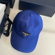 PRADA Metal Label Baseball Cap BQ2425