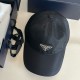 PRADA Metal Label Baseball Cap BQ2425