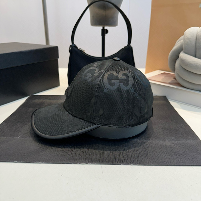 GUCCI High Quality Logomania Cotton Baseball Cap BQ2426