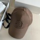 TRIOMPHE Patch CELINE Brown Cotton Baseball Cap BQ2472