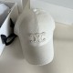 CELINE TRIOMPHE Patch Corduroy Baseball Cap BQ2473