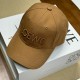 LOEWE Cotton Baseball Cap with Logo Embroidery BQ2484