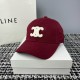 TRIOMPHE Patch CELINE Cotton Baseball Cap BQ2516