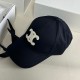 TRIOMPHE Patch CELINE Cotton Baseball Cap BQ2516