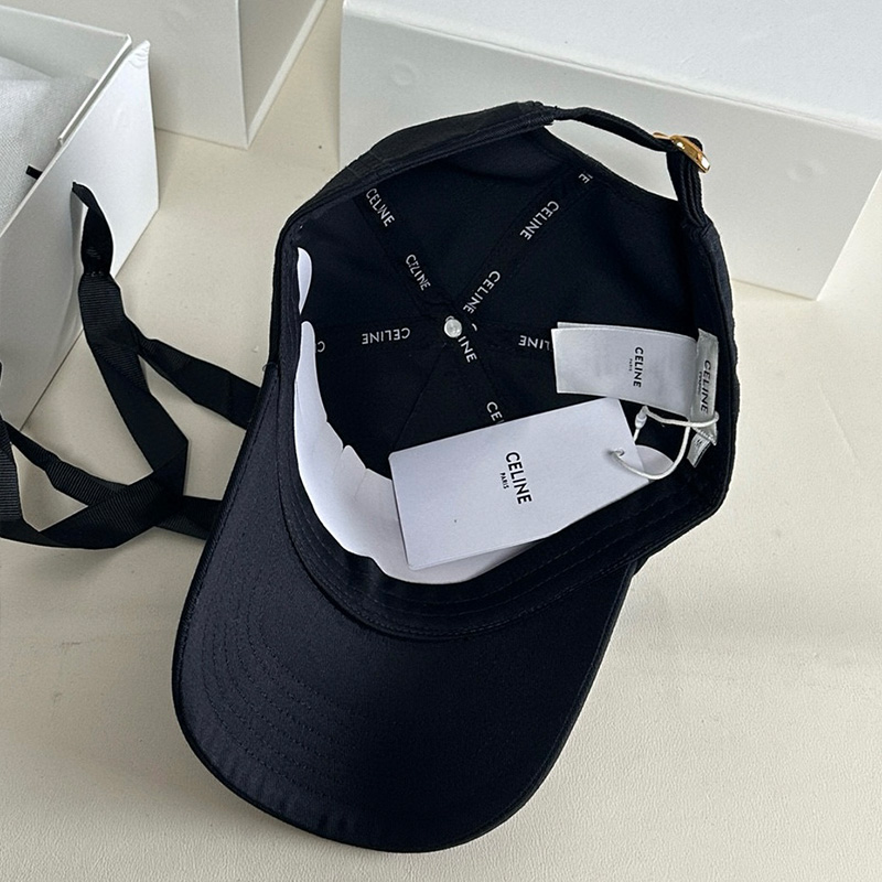 TRIOMPHE Patch CELINE Cotton Baseball Cap BQ2516