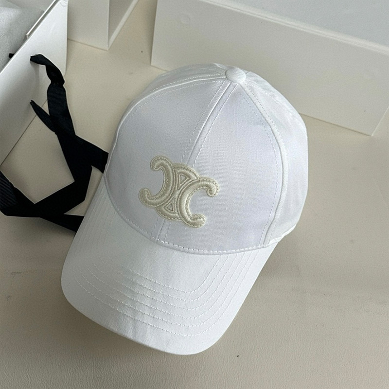 TRIOMPHE Patch CELINE Cotton Baseball Cap BQ2516