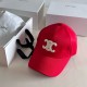 TRIOMPHE Patch CELINE Cotton Baseball Cap BQ2516