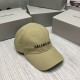 BALENCIAGA Letter Embroidery Cotton Baseball Cap BQ2517