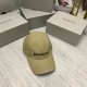 BALENCIAGA Letter Embroidery Cotton Baseball Cap BQ2517