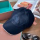 Loro Piana Logo Embroidery Wool Baseball Cap BQ3000