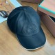 Loro Piana Logo Embroidery Wool Baseball Cap BQ3000