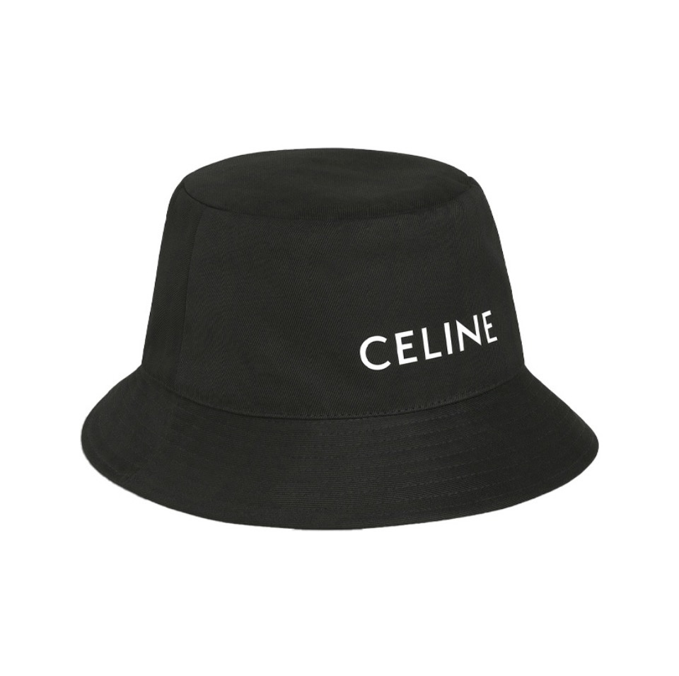 CELINE Letter Embroidery Cotton Bucket Hat YF0629