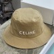 CELINE Letter Embroidery Cotton Bucket Hat YF0629