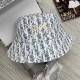 DIOR Logomania Cotton Bucket Hat YF1003