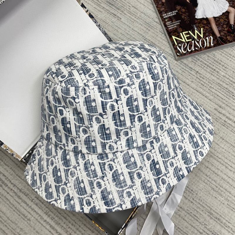 DIOR Logomania Cotton Bucket Hat YF1003