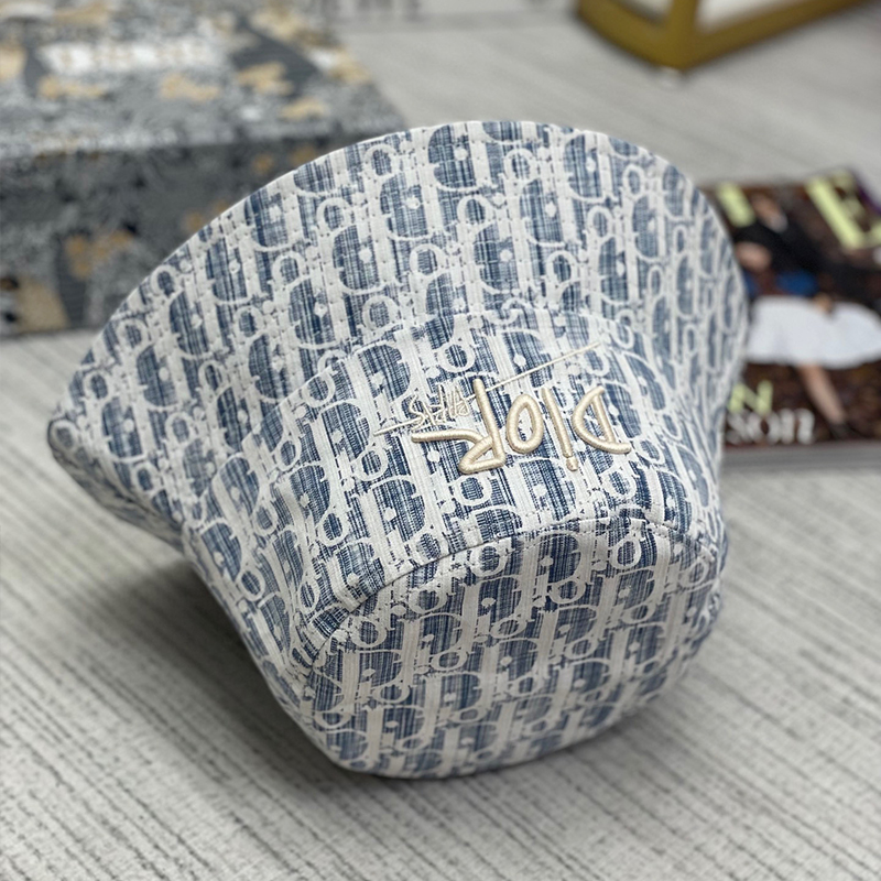 DIOR Logomania Cotton Bucket Hat YF1003