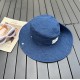 MIU MIU Letter Embroidery Cotton Cowboy Hat YF1008