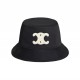 TRIOMPHE Patch CELINE Cotton Bucket Hat YF1294