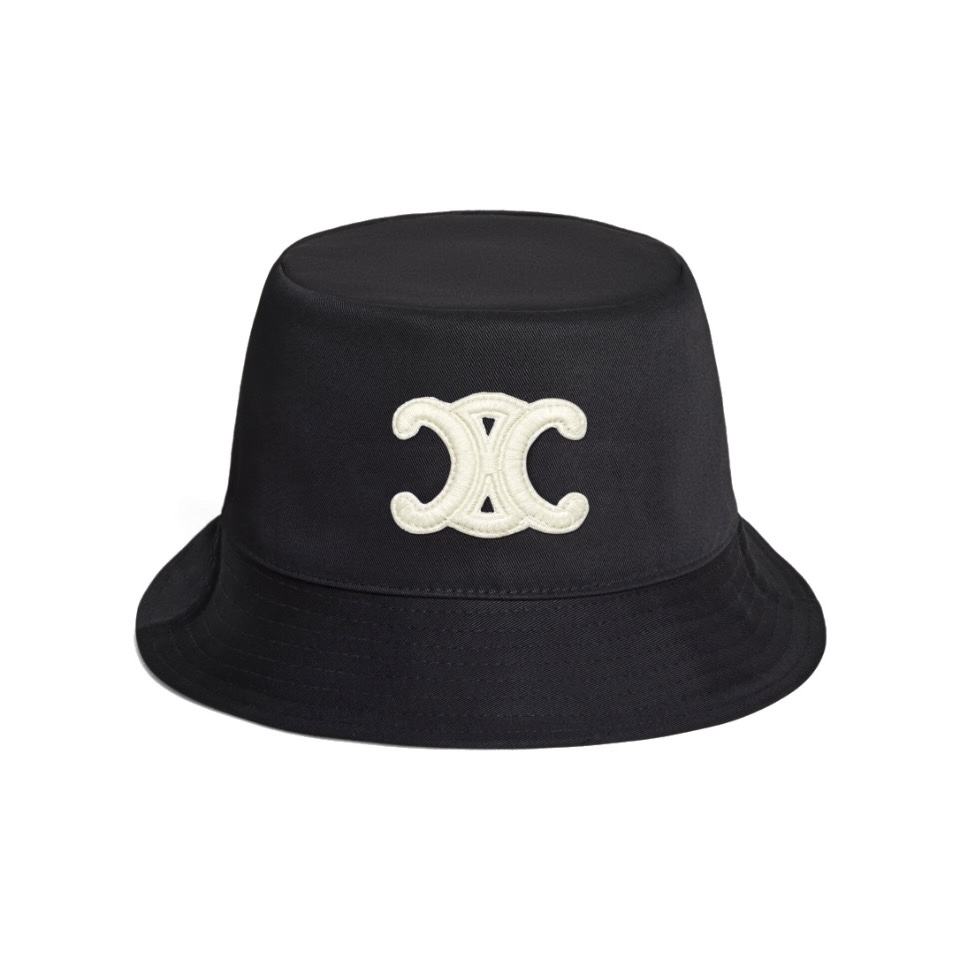 TRIOMPHE Patch CELINE Cotton Bucket Hat YF1294