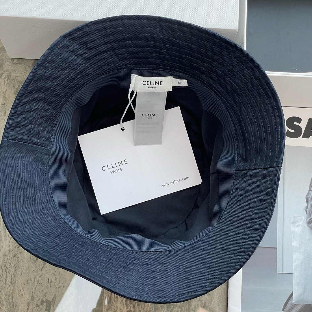 TRIOMPHE Patch CELINE Cotton Bucket Hat YF1294