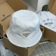 PRADA Metal Label Bucket Hat YF1309