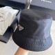 PRADA Metal Label Bucket Hat YF1309