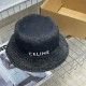 CELINE Letter Embroidery Denim Bucket Hat YF1448