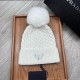 PRADA Metal Labels Cotton Knitted Hat MX1382