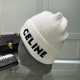 CELINE Letter Patch Cotton Knitted Hat MX1390