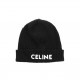 CELINE Letter Patch Cotton Knitted Hat MX1390