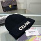 CELINE Letter Patch Cotton Knitted Hat MX1390