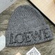 LOEWE Logo Embroidery Cotton Knitted Hat MX1412