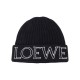 LOEWE Logo Embroidery Cotton Knitted Hat MX1412