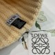 LOEWE Logo Leather Patch Cotton Knitted Hat MX1451