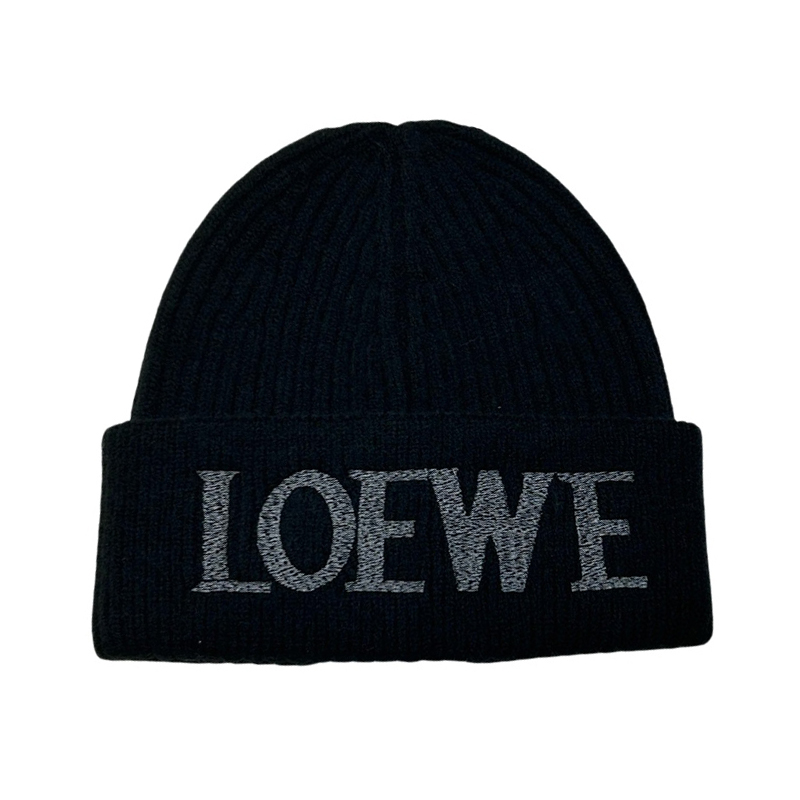 LOEWE Logo Embroidery Knitted Hat MX1454