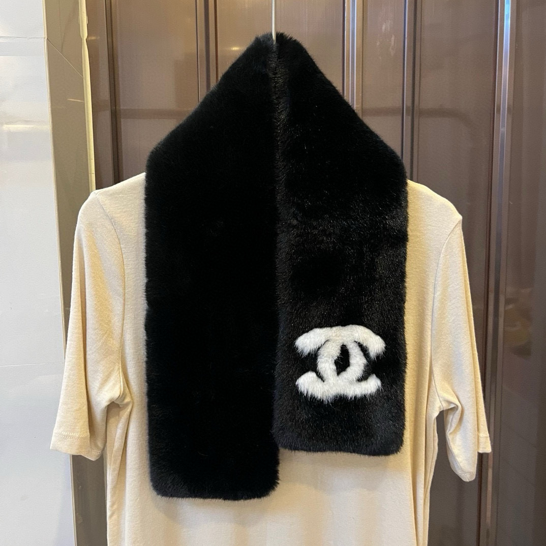 CHANEL Velvet Warm Scarf For Women WJ0224